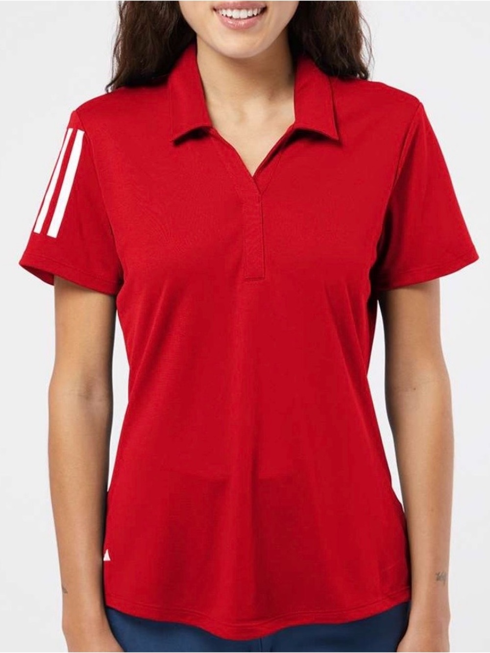 ADIDAS Floating 3-Stripes Polo Shirt